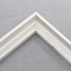 1 " deep White Washed floater frame